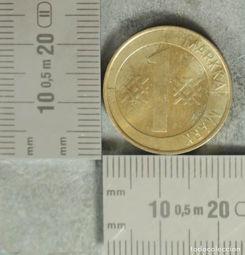 Monedas antiguas de Europa: MONEDA. 1 Markka - Finlandia - Le&oacute;n rampante 1994