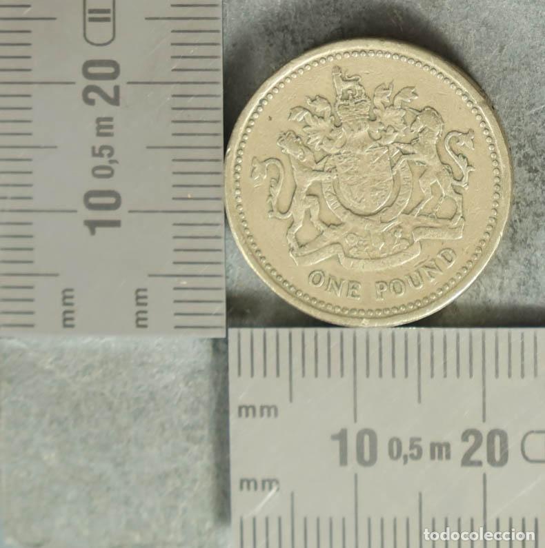 Monedas antiguas de Europa: MONEDA. 1 Pound - United Kingdom - Elizabeth II - Royal Coat of Arms 1983