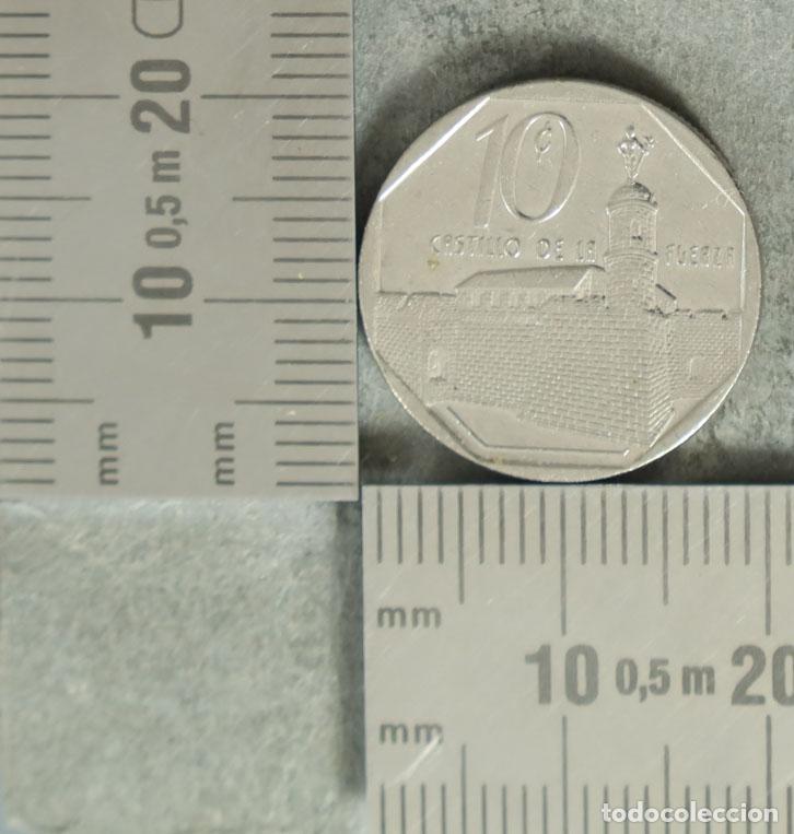 Monedas antiguas de Europa: MONEDA. 10 Centavos - Cuba - Castillo de la Fuerza 1994