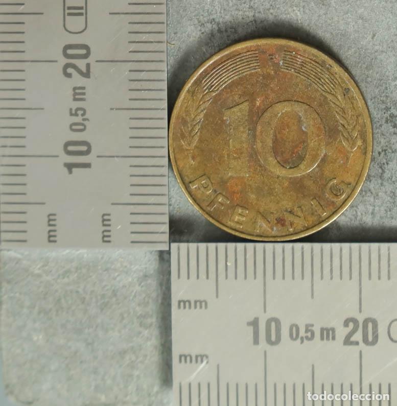 Monedas antiguas de Europa: MONEDA. 10 Pfennig - Alemania 1978