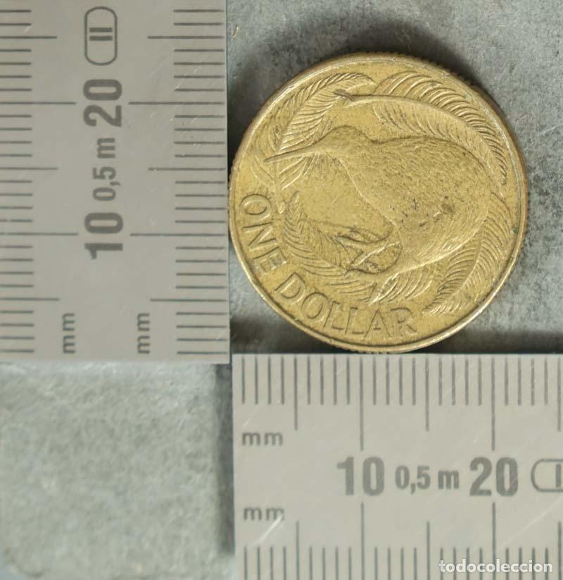 Monedas antiguas de Europa: MONEDA. 1 Dollar - Nueva Zelanda - Elizabeth II - Kiwi 1990