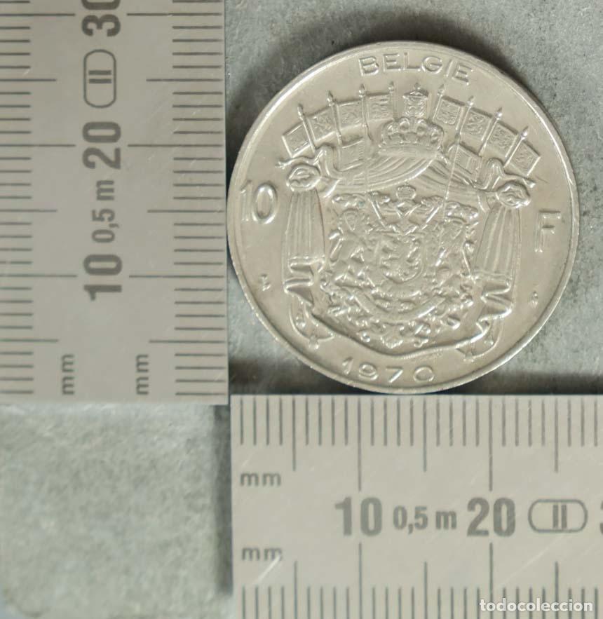 Monedas antiguas de Europa: MONEDA. 10 Francos - B&eacute;lgica - Balduino I - BELGIE 1970