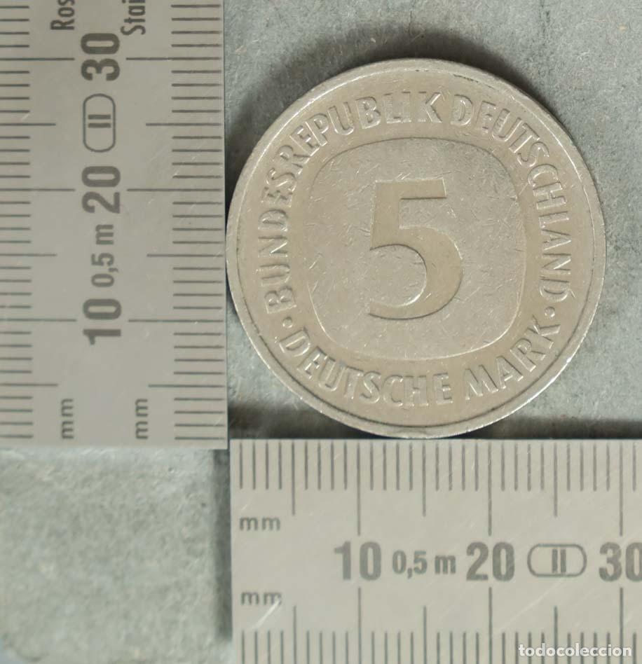 Monedas antiguas de Europa: MONEDA. 5 Marcos - Alemania - Bundesrepublik Deutschland 1985