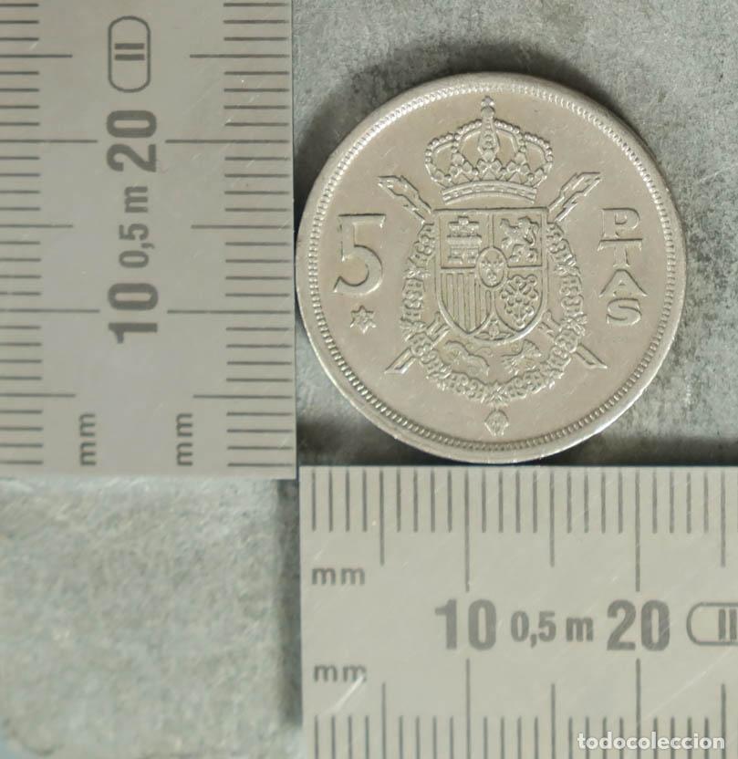 Monedas antiguas de Europa: MONEDA. 5 Pesetas - Espa&ntilde;a - Juan Carlos I 1975