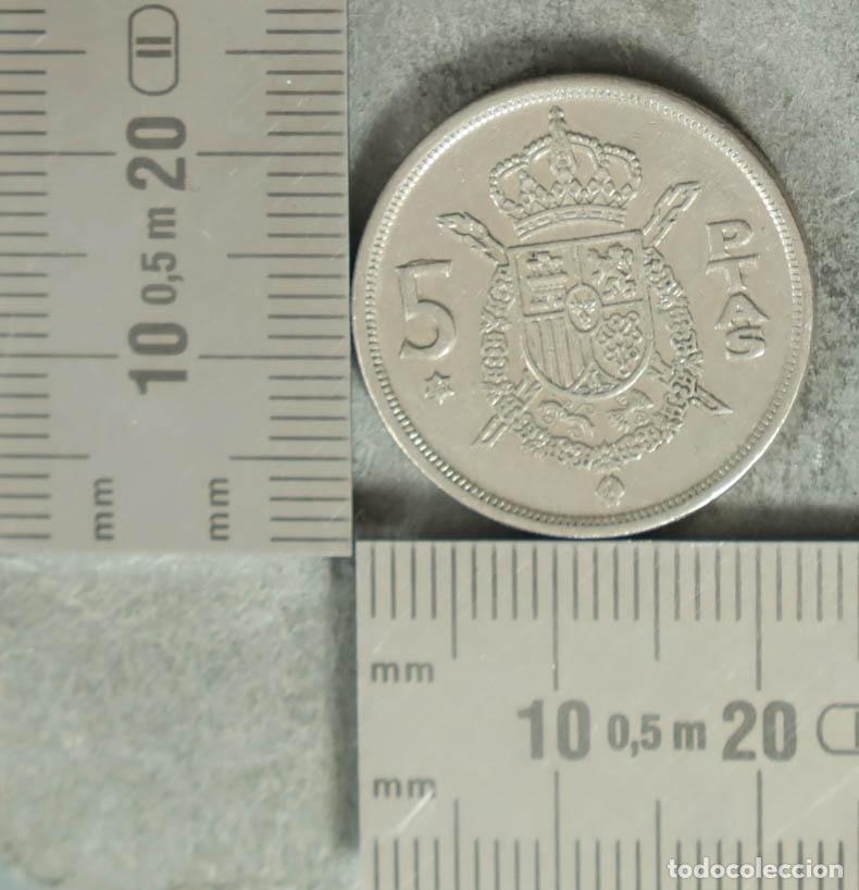 Monedas antiguas de Europa: MONEDA. 5 Pesetas - Espa&ntilde;a - Juan Carlos I - Escudo 1975