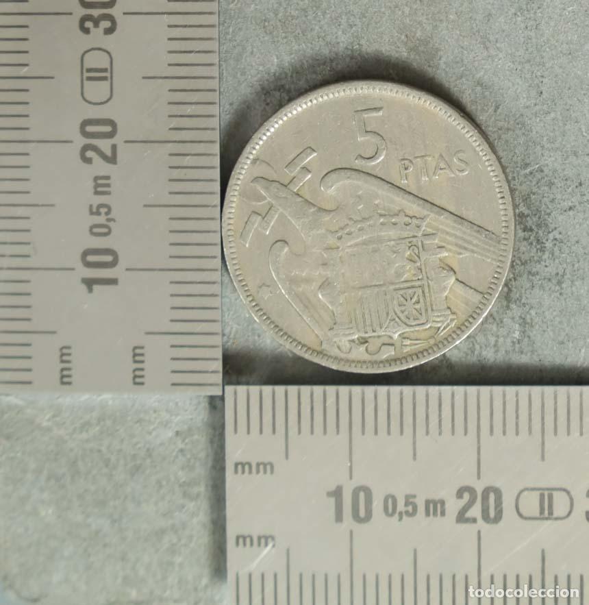 Monedas antiguas de Europa: MONEDA. 5 Pesetas - Espa&ntilde;a - Francisco Franco 1957