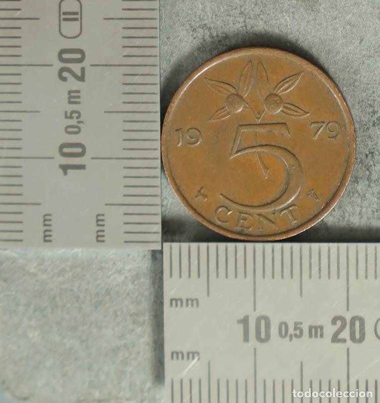 Monedas antiguas de Europa: MONEDA. 5 Cent - Pa&iacute;ses Bajos - Juliana 1979