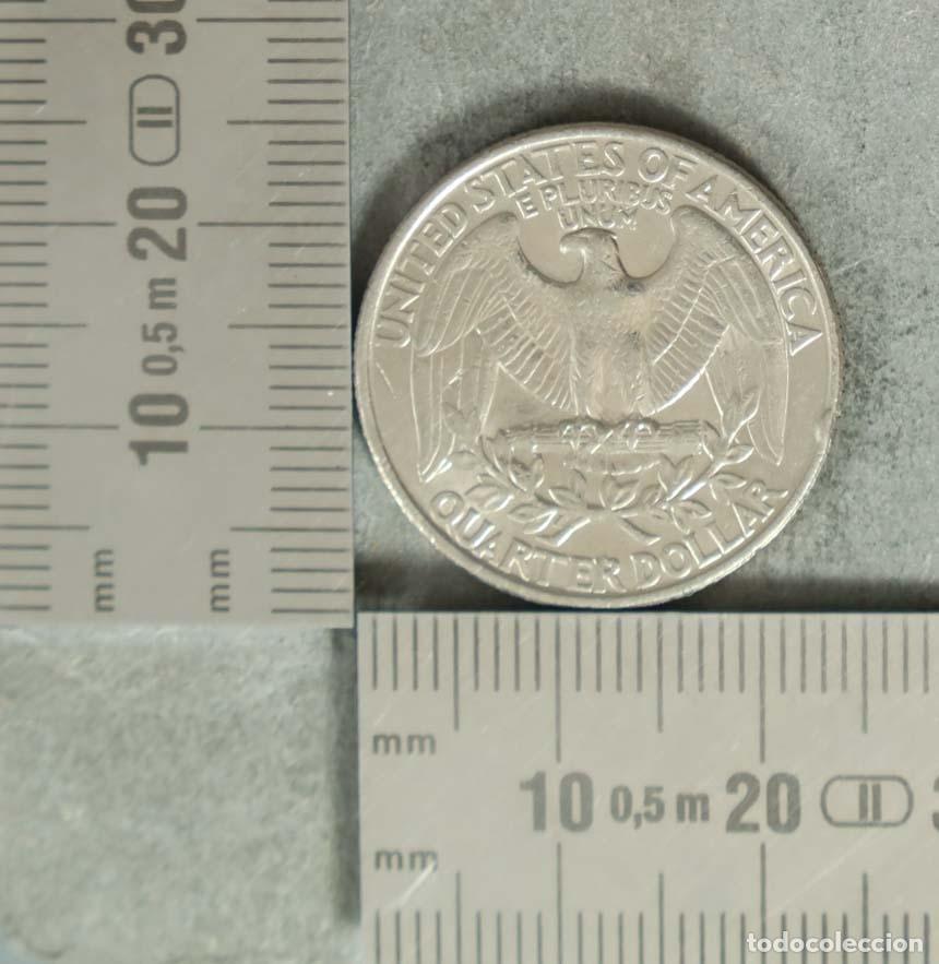 Monedas antiguas de Europa: MONEDA. Quarter Dollar - USA - Washington - Eagle 1993