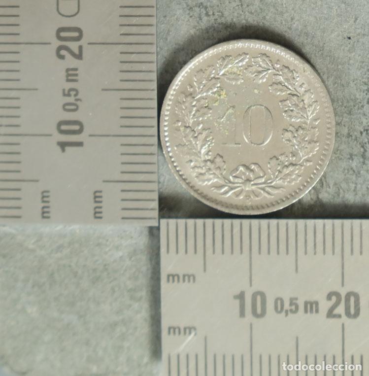 Monedas antiguas de Europa: MONEDA. 10 Rappen - Suiza - Confoederatio Helvetica 1968