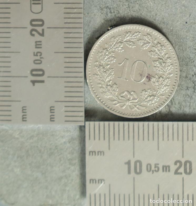 Monedas antiguas de Europa: MONEDA. 10 Rappen - Suiza - Confoederatio Helvetica 1983