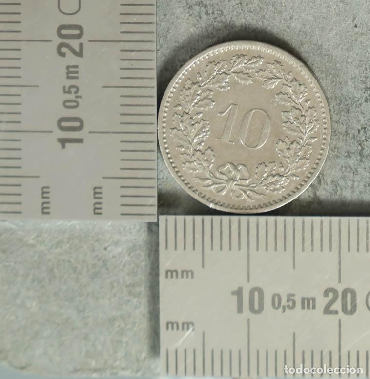 Monedas antiguas de Europa: MONEDA. 10 Rappen - Suiza - Confoederatio Helvetica - Libertas 1975