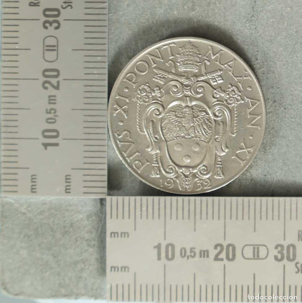 Monedas antiguas de Europa: Moneda. 1 LIRE - Ciudad del Vaticano - Pius XI 1932