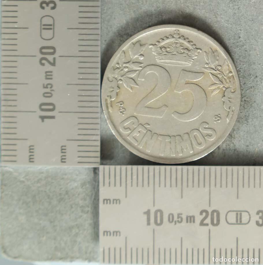 Monedas antiguas de Europa: Moneda. 25 C&eacute;ntimos - Espa&ntilde;a - Alfonso XIII 1925