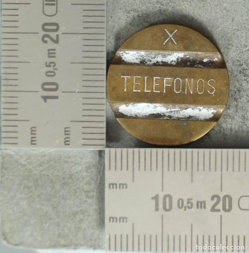 Monedas antiguas de Europa: Moneda. Ficha de tel&eacute;fonos - Espa&ntilde;a
