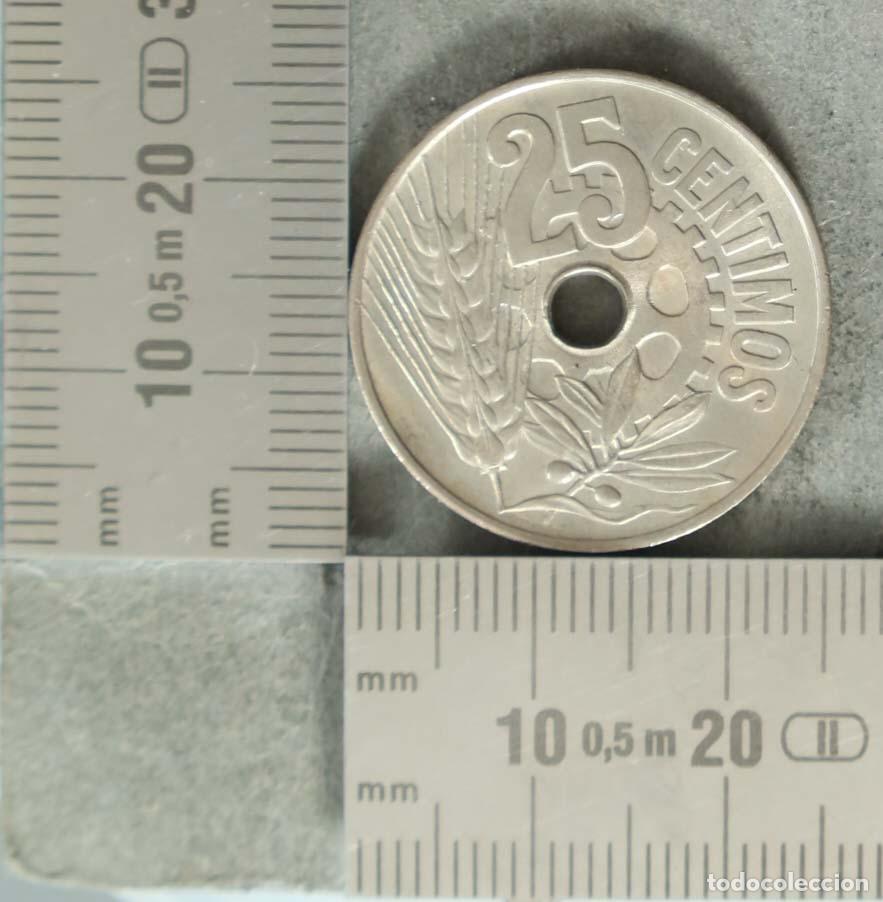 Monedas antiguas de Europa: Moneda. 25 C&eacute;ntimos - Espa&ntilde;a - Segunda Rep&uacute;blica - Madrid 1934