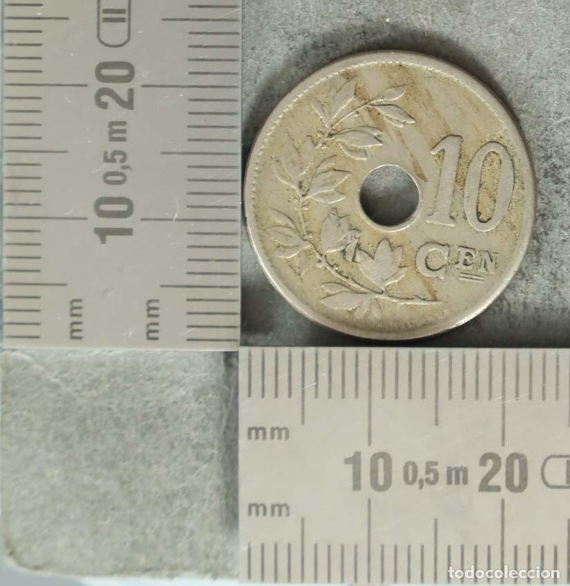 Monedas antiguas de Europa: Moneda. 10 Centimes - B&eacute;lgica - L&eacute;opold II - Albert I 1904
