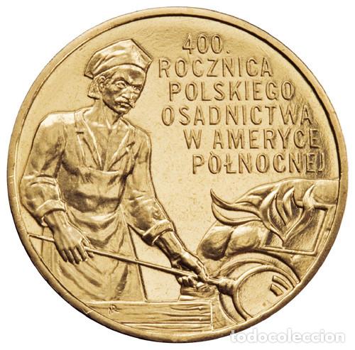 Monedas antiguas de Europa: POLONIA - 2 ZLOTYCH - 2008 - 400 ANIV&ordm; POLONIA Y AMERICA - NO CIRCULADA - N&ordm; 07