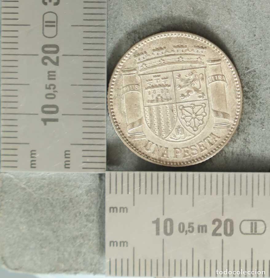 Monedas antiguas de Europa: Moneda. 1 Peseta - Espa&ntilde;a - Segunda Rep&uacute;blica - 1933