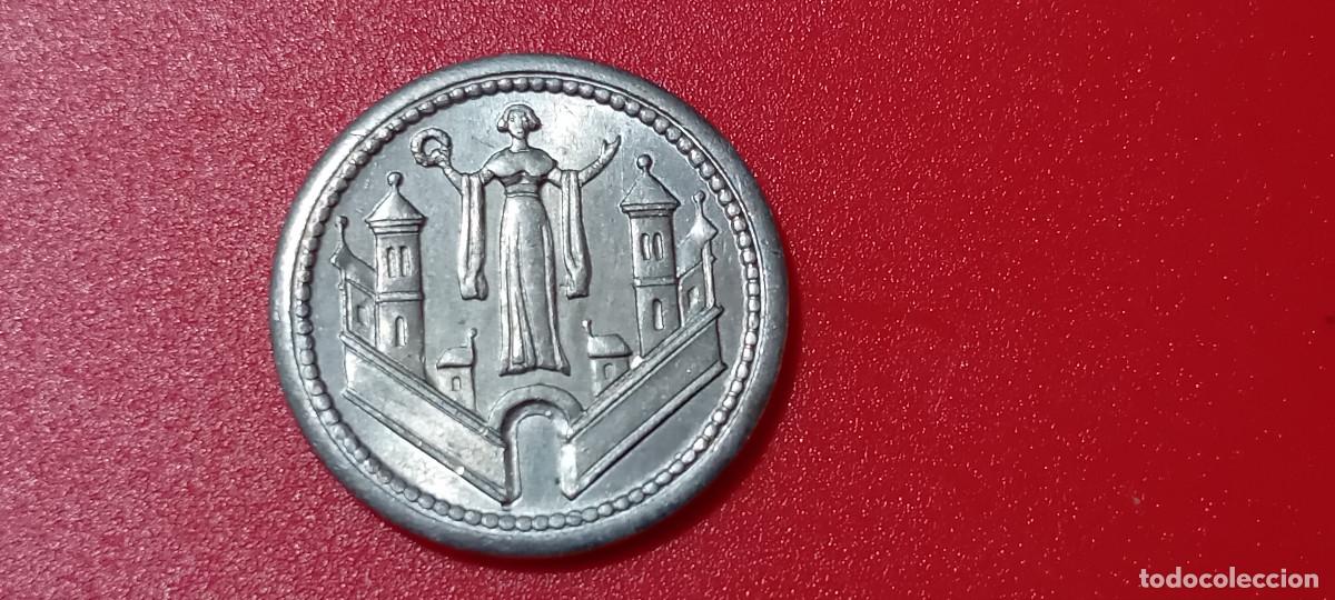 Monedas antiguas de Europa: MAGDEBURGO, ALEMANIA, 10 PFG 1921, ALUMINIO, NOTGELD