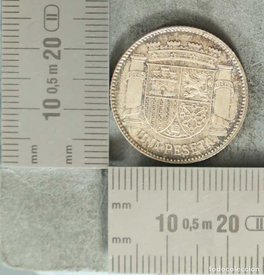 Monedas antiguas de Europa: Moneda. 1 Peseta - Espa&ntilde;a - Segunda Rep&uacute;blica 1933