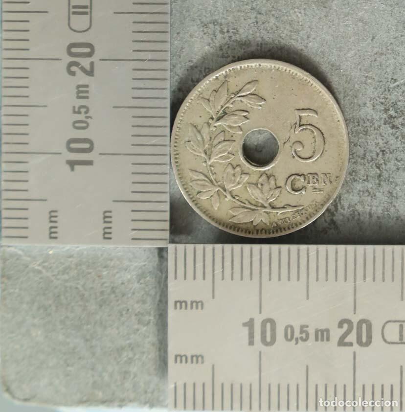 Monedas antiguas de Europa: Moneda. 5 Centimes - B&eacute;lgica - Albert I 1925