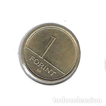 Monedas antiguas de Europa: Moneda Circulada Hungr&iacute;a. 1 Forint 2001. ref. 4-hung1f01