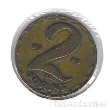 Monedas antiguas de Europa: Moneda Circulada Hungr&iacute;a. 2 Forint 1977. ref. 4-hung2fo77
