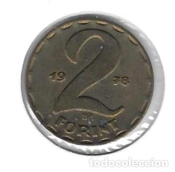 Monedas antiguas de Europa: Moneda Circulada Hungr&iacute;a. 2 Forint 1978. ref. 4-hung2fo78