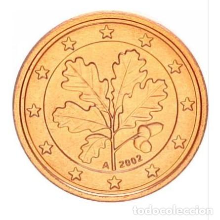 Monedas antiguas de Europa: 1 centimo de Alemania 2002 A
