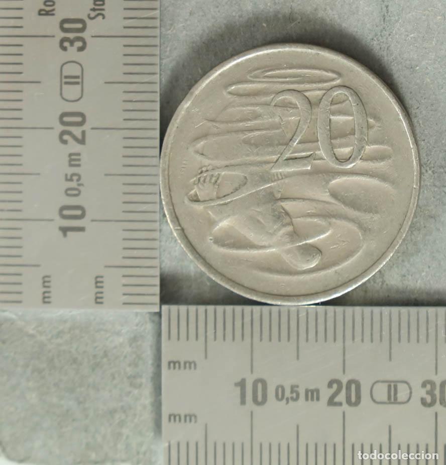 Monedas antiguas de Europa: Moneda. 20 Cents - Australia - Elizabeth II - Platypus 1981