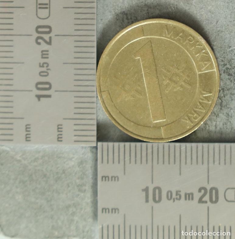 Monedas antiguas de Europa: Moneda. 1 Markka - Finlandia 1993