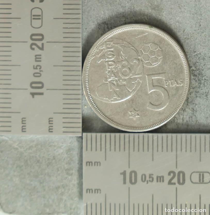 Monedas antiguas de Europa: Moneda. 5 Pesetas - Espa&ntilde;a - Mundial Espa&ntilde;a 82 - Juan Carlos I 1980