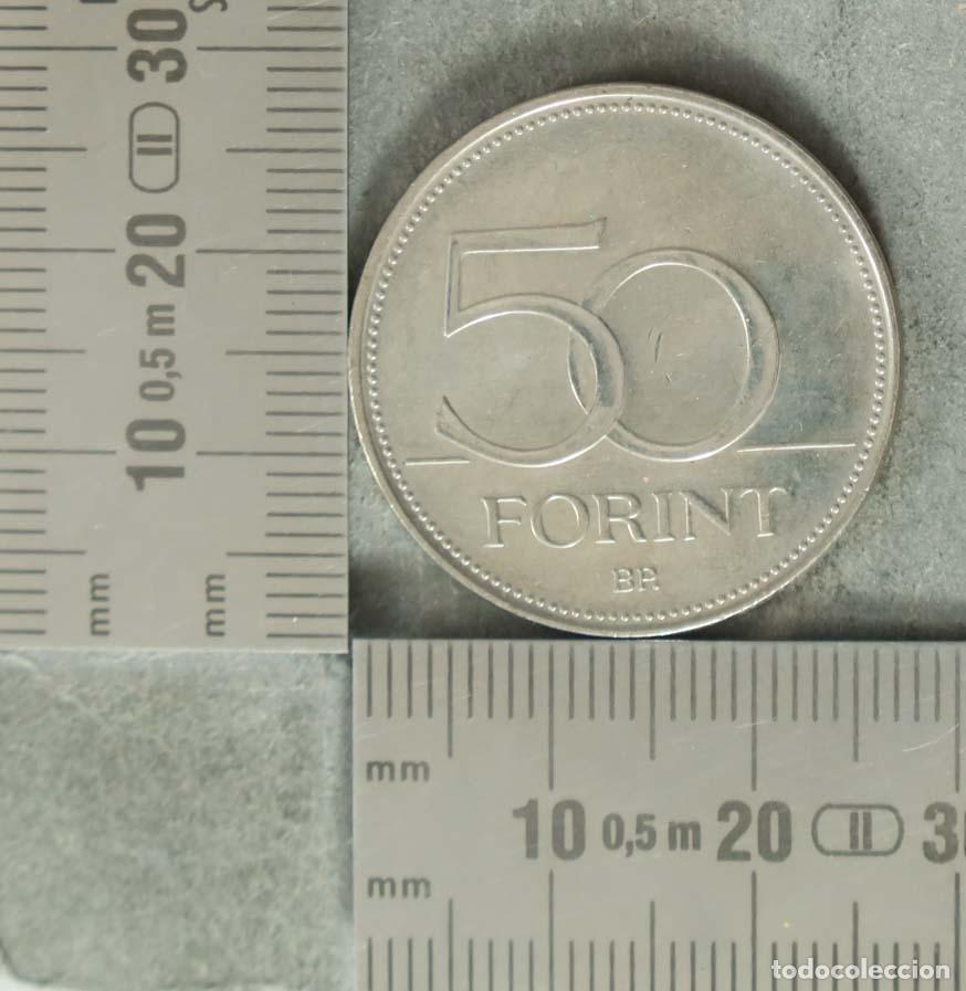 Alte M&uuml;nzen aus Europa: Moneda. 50 Forint - Hungr&iacute;a 1995