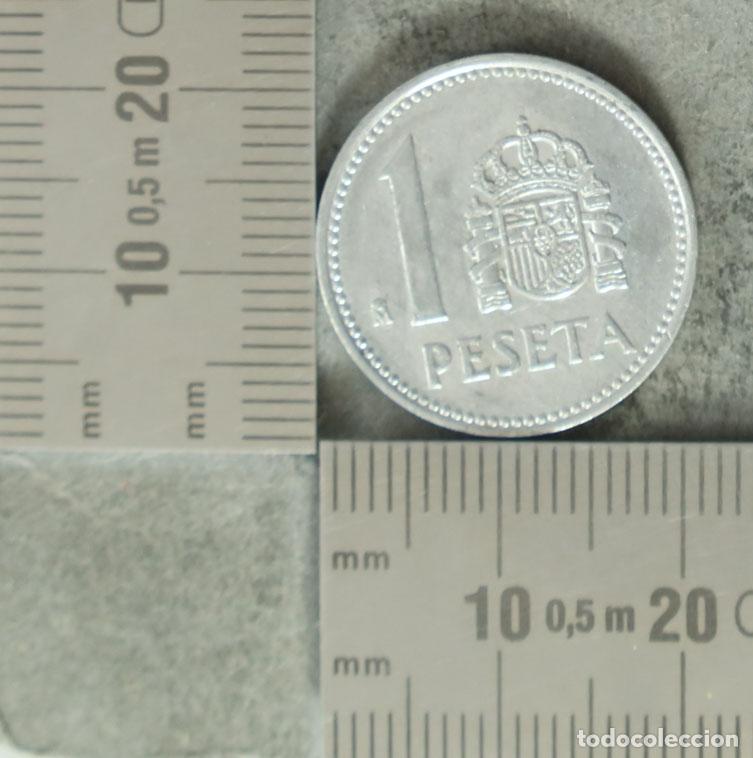 Alte M&uuml;nzen aus Europa: Moneda. 1 Peseta - Espa&ntilde;a - Juan Carlos I 1986