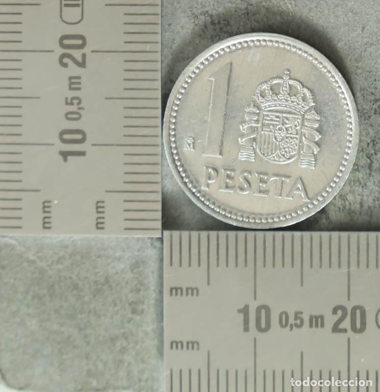 Alte M&uuml;nzen aus Europa: Moneda. 1 Peseta - Espa&ntilde;a - Juan Carlos I 1985