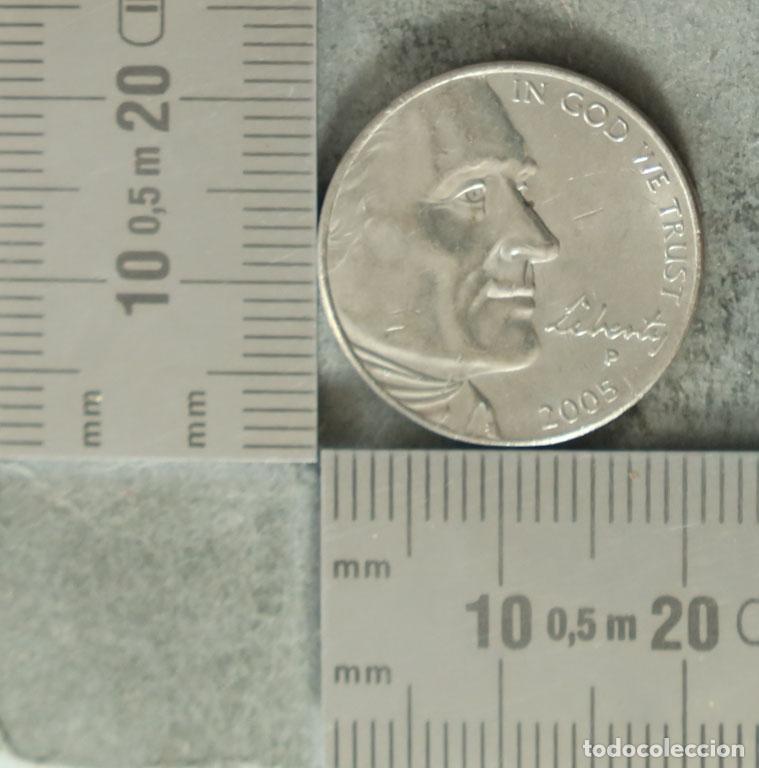 Alte M&uuml;nzen aus Europa: Moneda. 5 Cents - USA - Jefferson Nickel - Westward Journey - Ocean in View 2005
