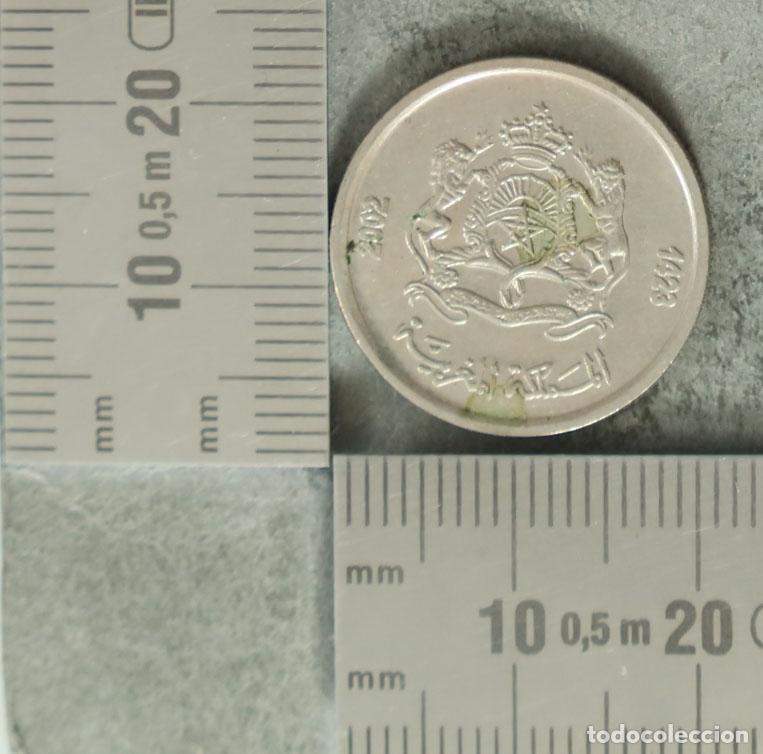 Alte M&uuml;nzen aus Europa: Moneda. 1/2 Dirham - Marruecos - Hassan II 2002