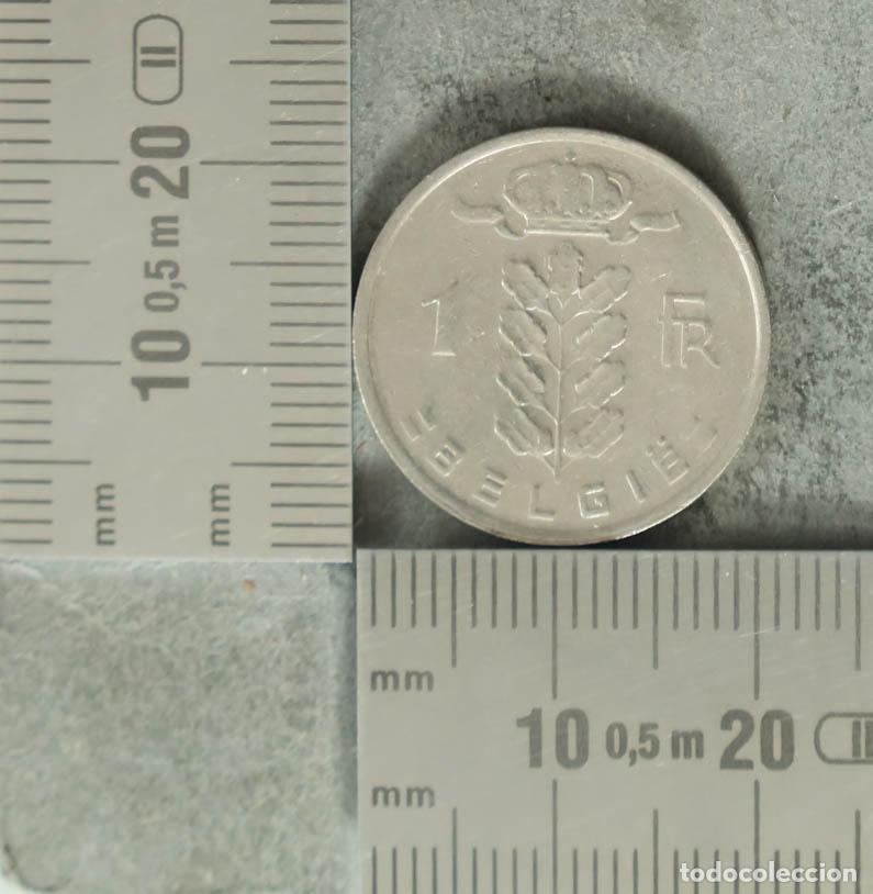 Monedas antiguas de Europa: Moneda. 1 franco - Belgie 1977