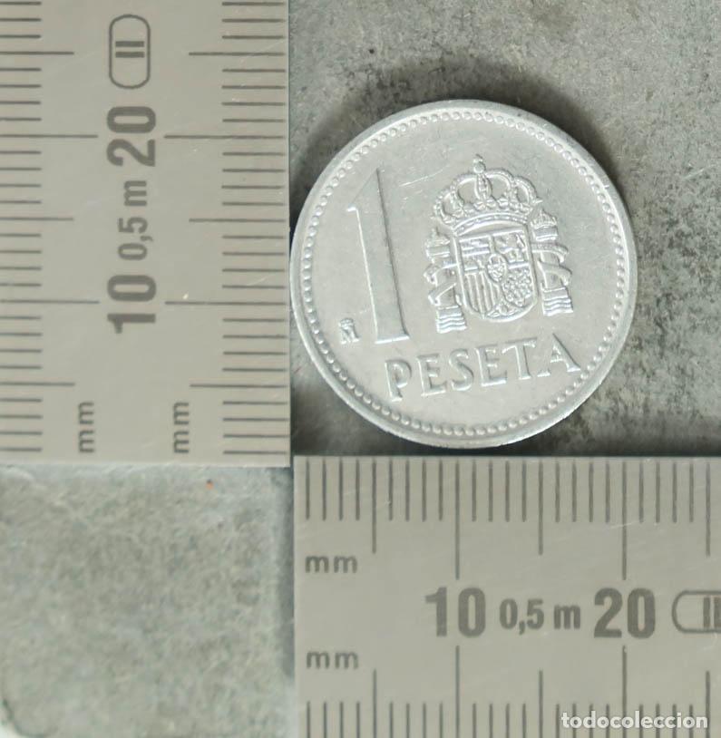 Monedas antiguas de Europa: Moneda. 1 Peseta - Espa&ntilde;a - Juan Carlos I 1989