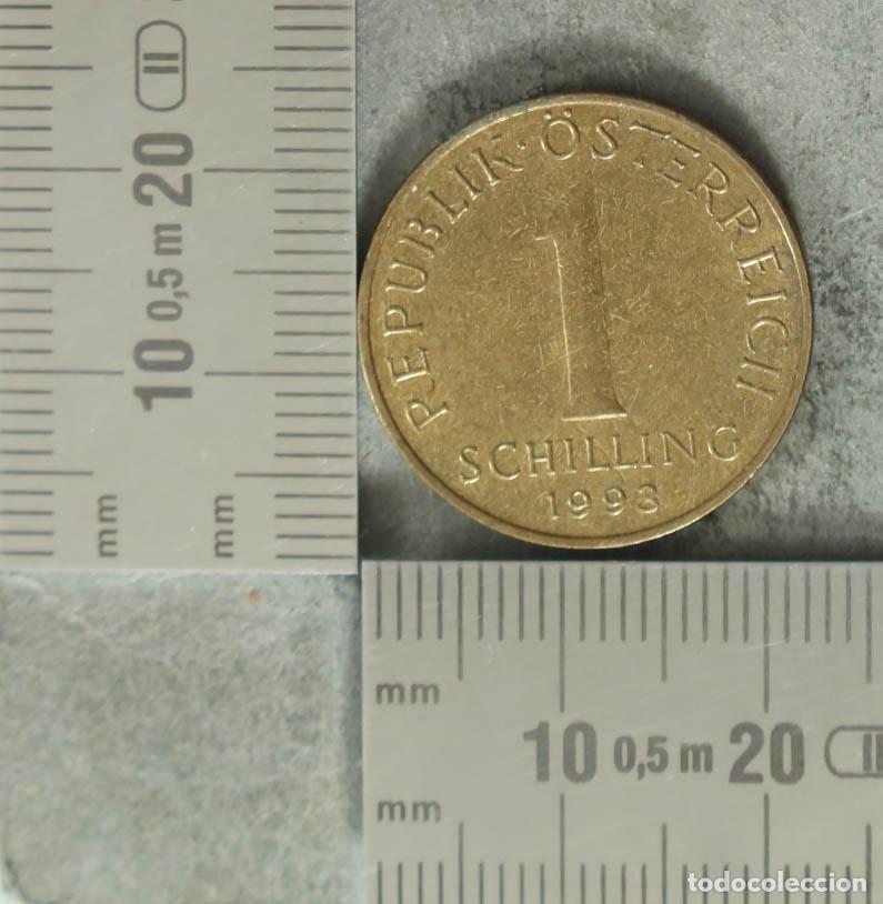 Monedas antiguas de Europa: Moneda. 1 Schilling - Austria 1993