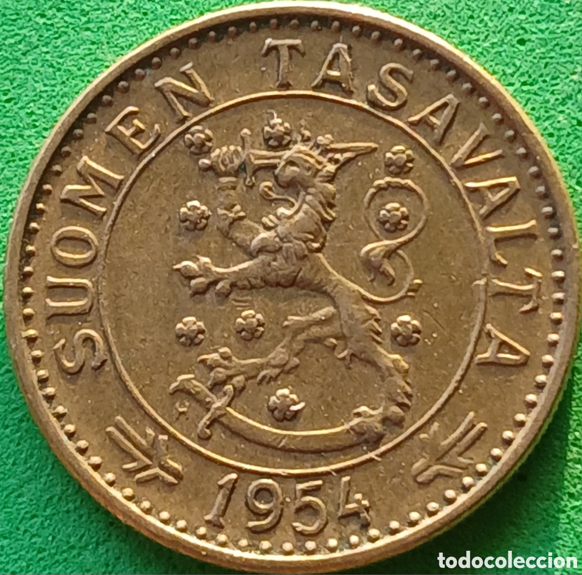 Monedas antiguas de Europa: Finlandia 20 marcos 1954 km#39