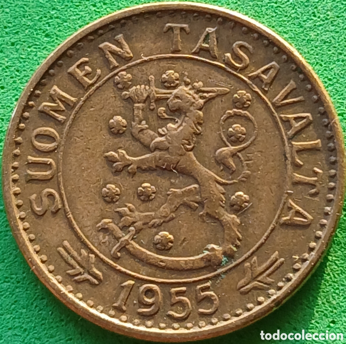 Monedas antiguas de Europa: Finlandia 20 marcos 1955 km#39