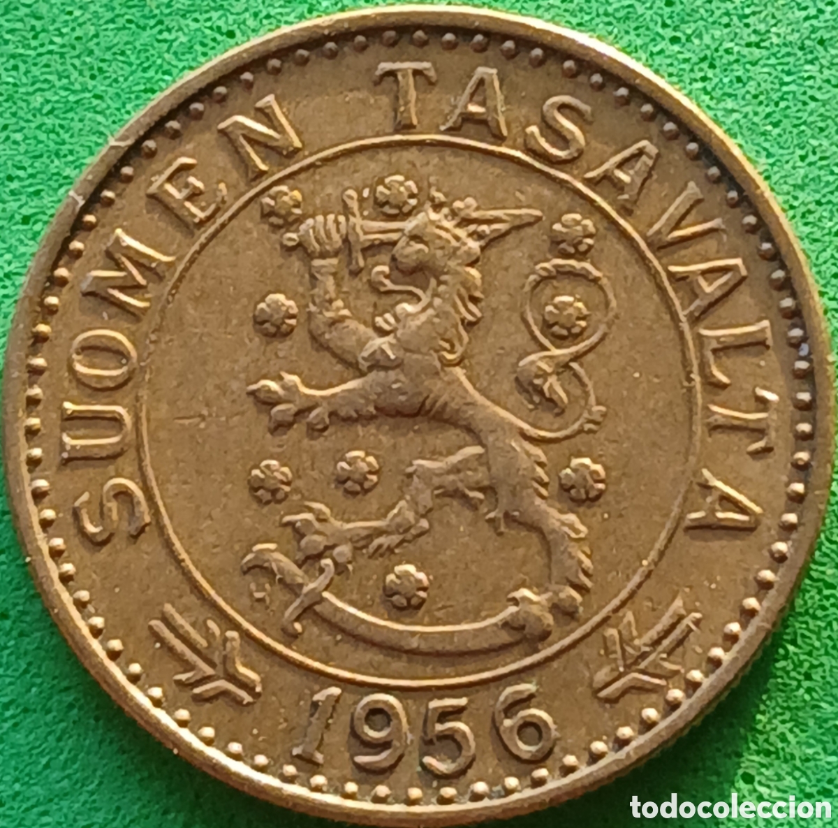 Monedas antiguas de Europa: Finlandia 20 marcos 1956 km#39 poco com&uacute;n
