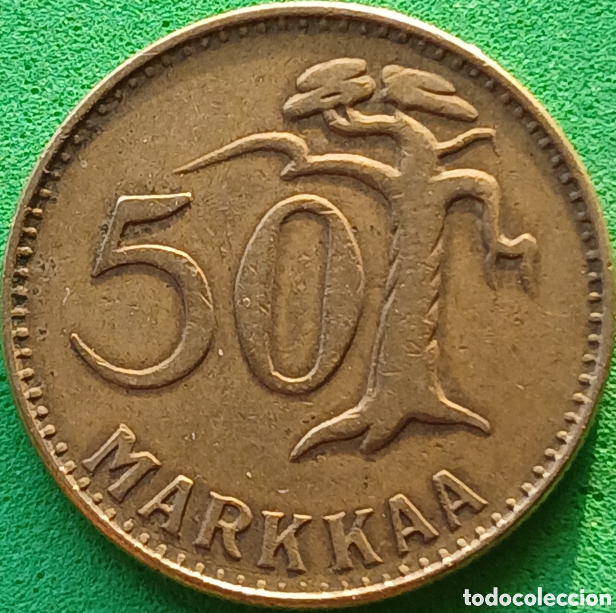 Monedas antiguas de Europa: Finlandia 50 marcos 1953 km#40