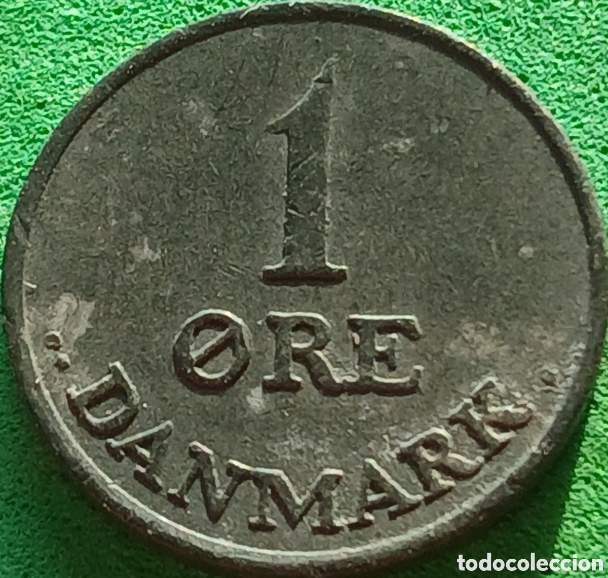 Monedas antiguas de Europa: Dinamarca 1 ore 1968 km#839