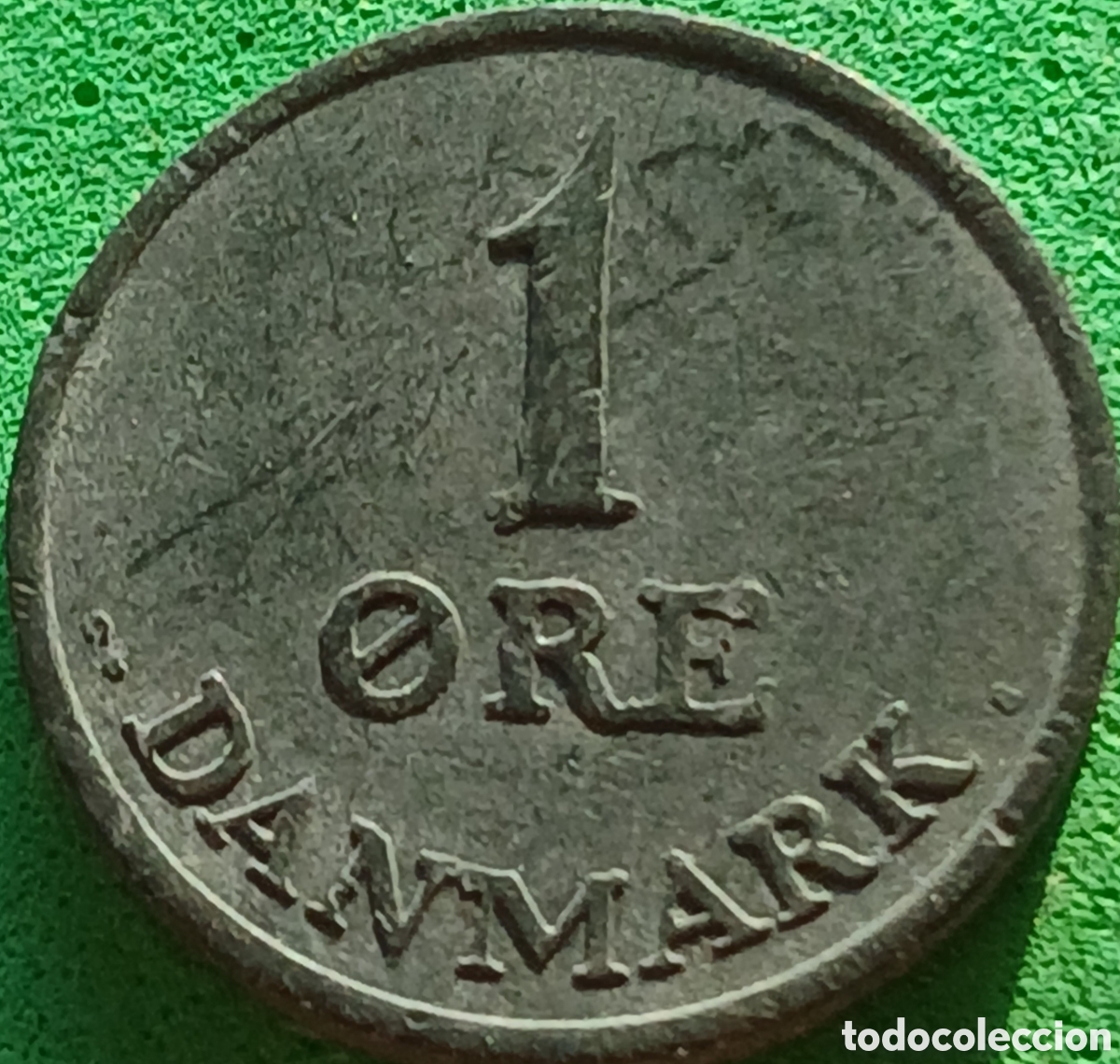 Monedas antiguas de Europa: Dinamarca 1 ore 1967 km#839