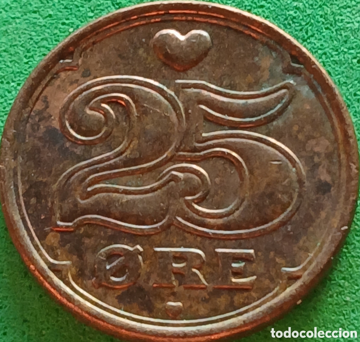 Monedas antiguas de Europa: Dinamarca 25 ore 2002 km#868