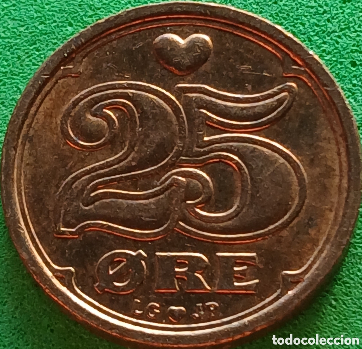 Monedas antiguas de Europa: Dinamarca 25 ore 1995 km#868