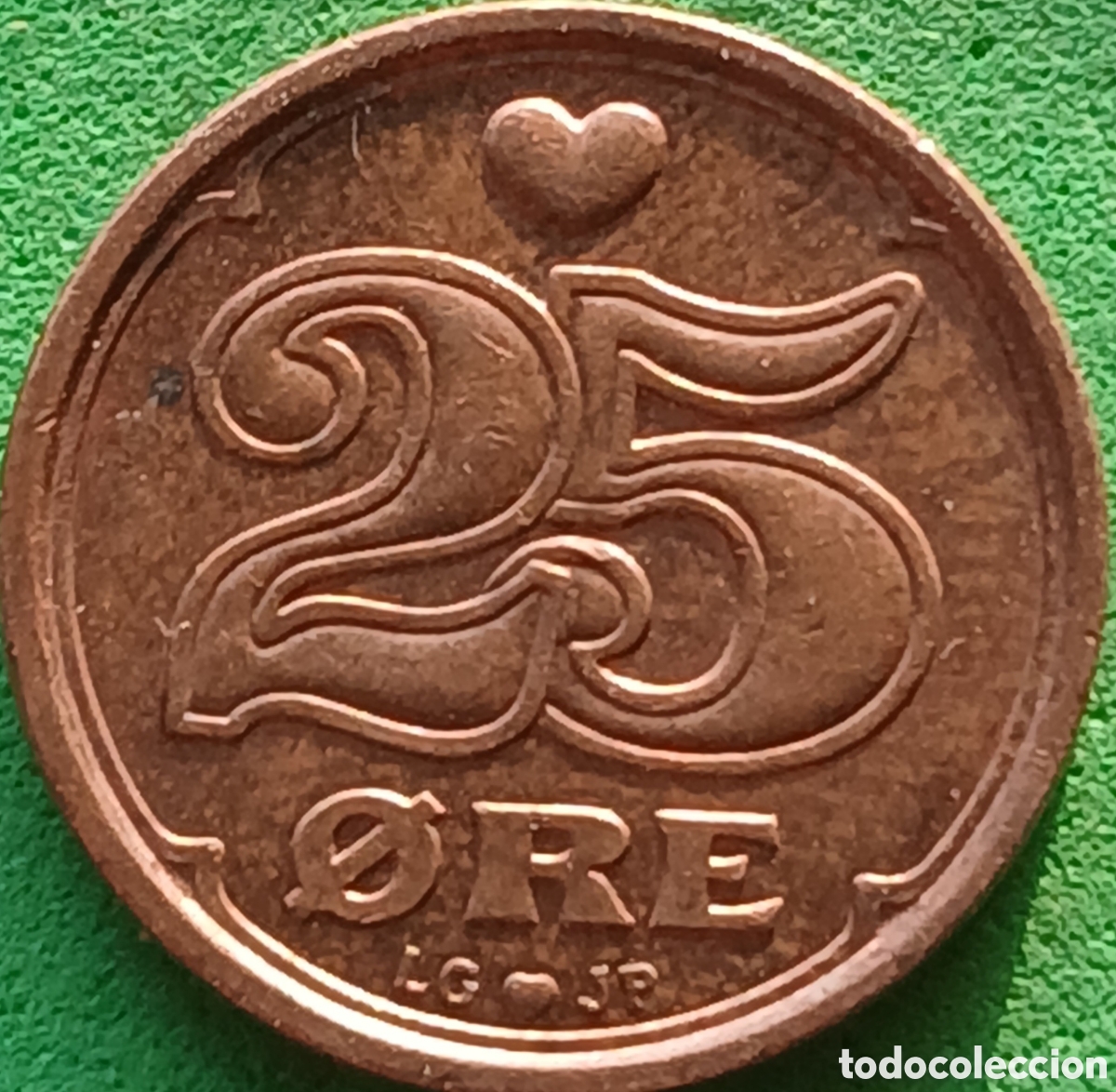 Monedas antiguas de Europa: Dinamarca 25 ore 1994 km#868
