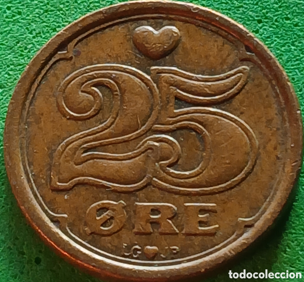 Monedas antiguas de Europa: Dinamarca 25 ore 1990 km#868